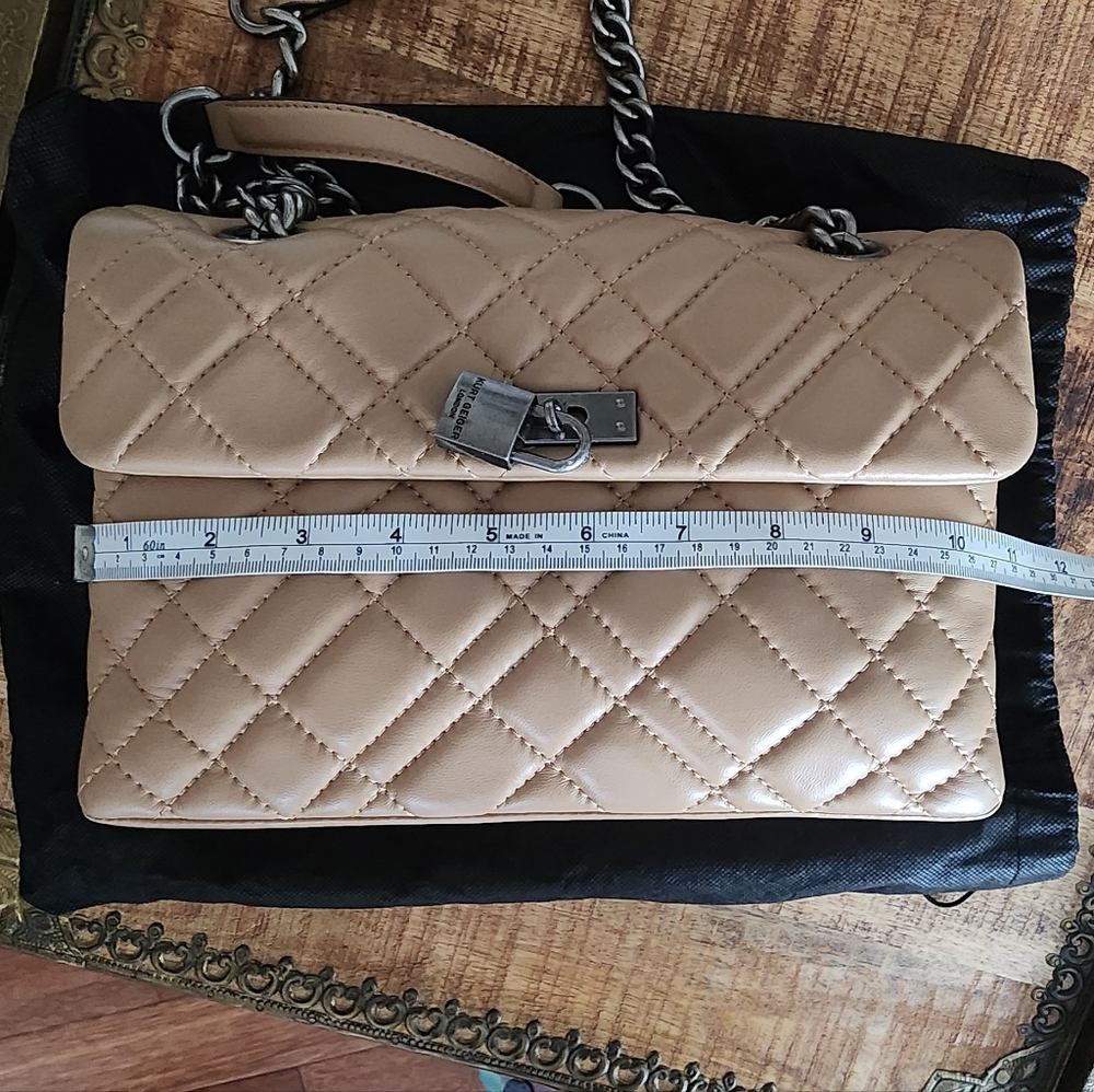 KURT GEIGER Brixton Diamond Quilted Leather Bag - Picture 16 of 16